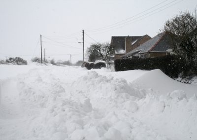 Snowbound Calcoed Saturday 23rd March 2013